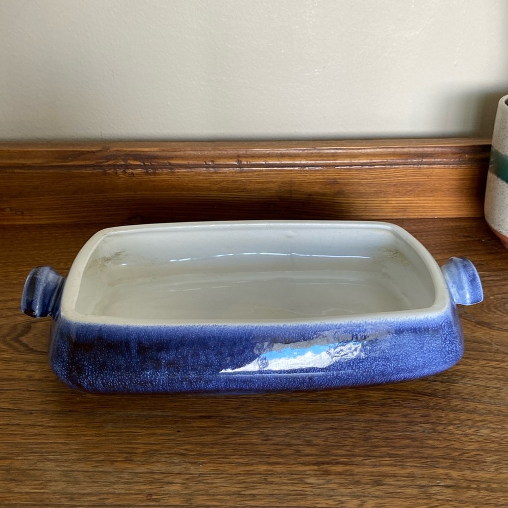 Honiton Pottery Tray Planter - Devon England - Vintage - Ceramic
